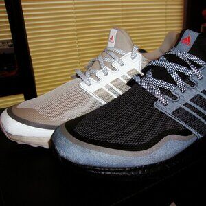 ADIDAS ULTRABOOST REFLECTIVE 3M EG8105 EG8104 SIZE 11 SPLIT BLACK WHITE ULTRA
